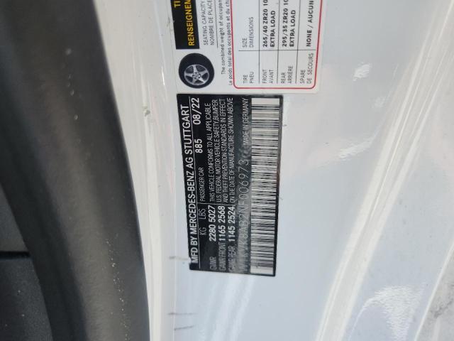 2022 MERCEDES-BENZ SL 55 AMG W1KVK8AB2NF006973