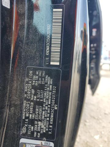 2016 KIA SEDONA L KNDMA5C15G6207832