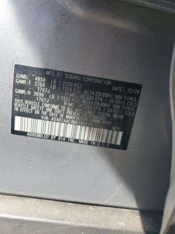 2021 SUBARU OUTBACK 4S4BTAAC4M3154970