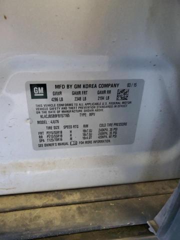 2015 BUICK ENCORE CONVENIENCE KL4CJBSB9FB157165