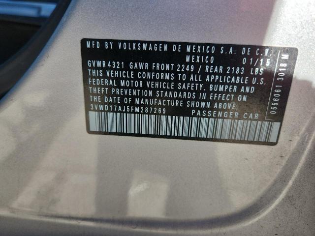 2015 VOLKSWAGEN JETTA SE - 3VWD17AJ5FM287269