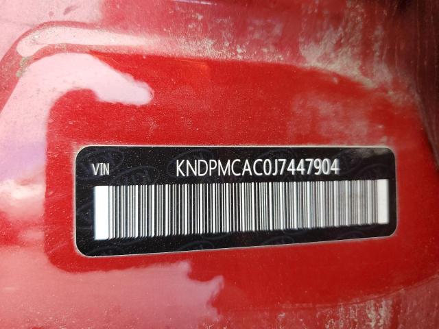 2018 KIA SPORTAGE LX KNDPMCAC0J7447904