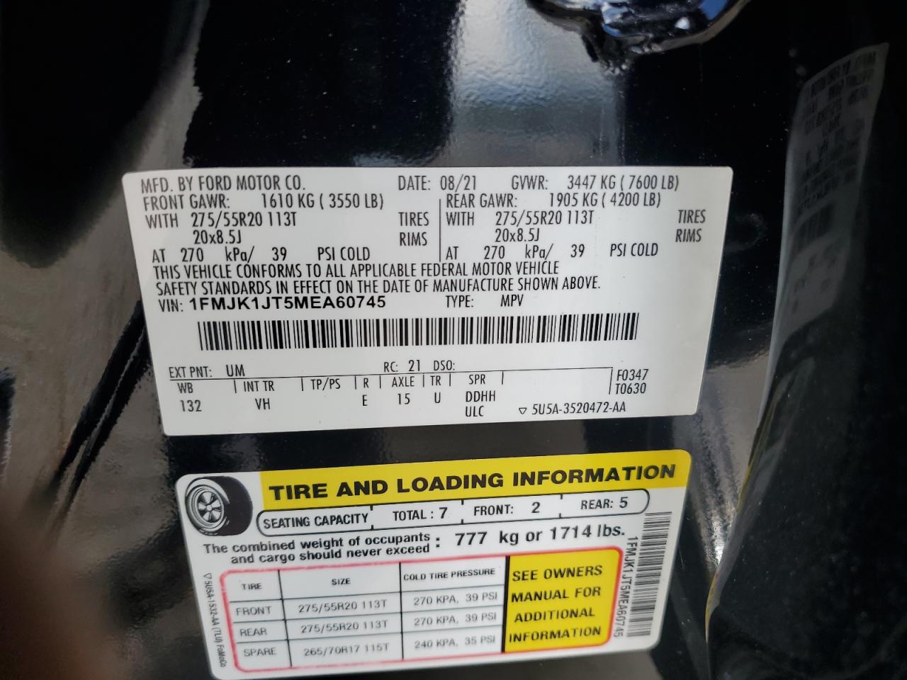 FORD EXPEDITION MAX XLT