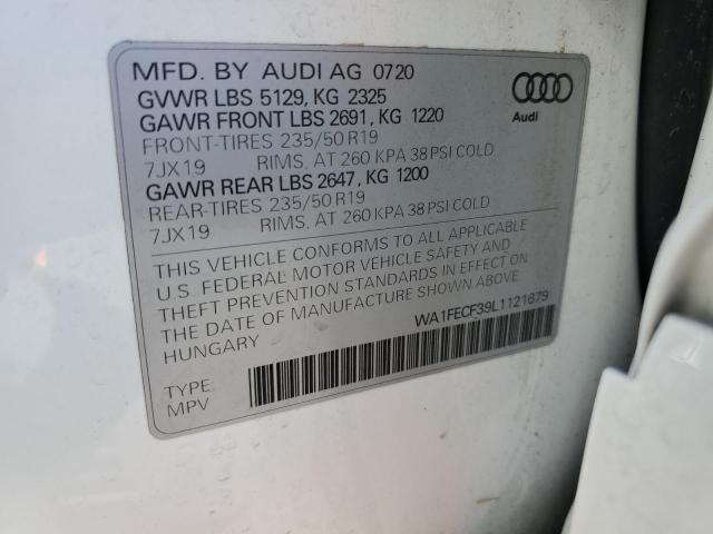 2020 AUDI Q3 PRESTIG WA1FECF39L1121679