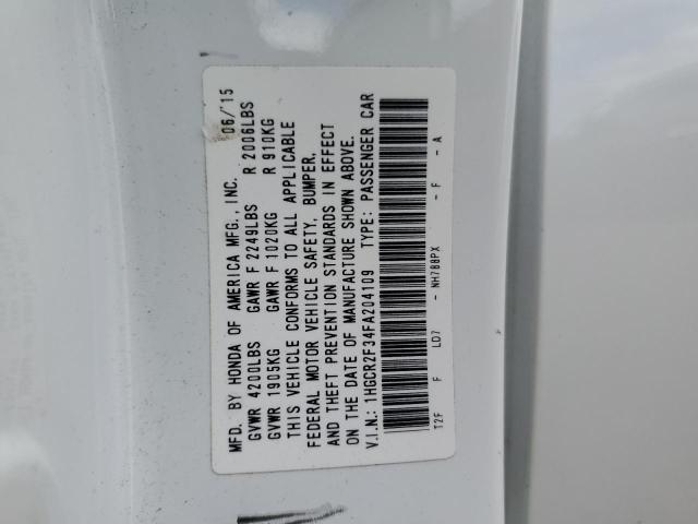 2015 HONDA ACCORD LX - 1HGCR2F34FA204109