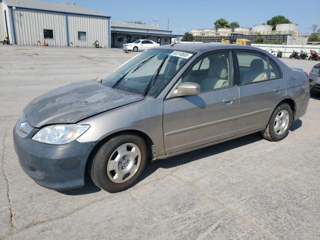 Global Auto Auctions: 2005 HONDA CIVIC HYBR