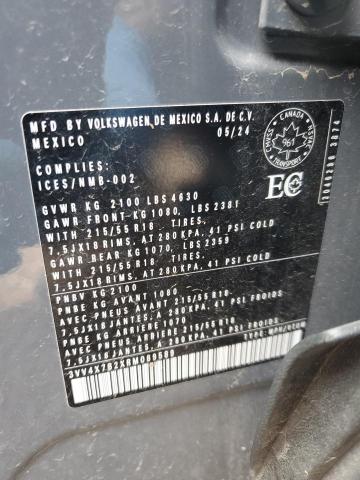 2024 VOLKSWAGEN TAOS SEL 3VV4X7B2XRM089589
