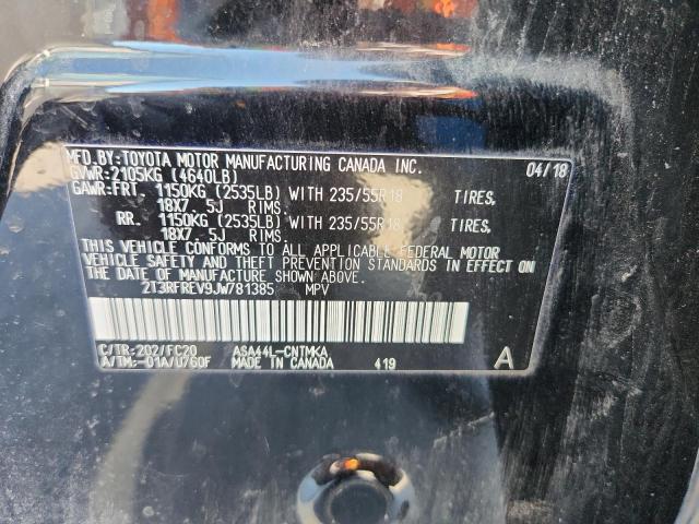 2018 TOYOTA RAV4 ADVEN - 2T3RFREV9JW781385