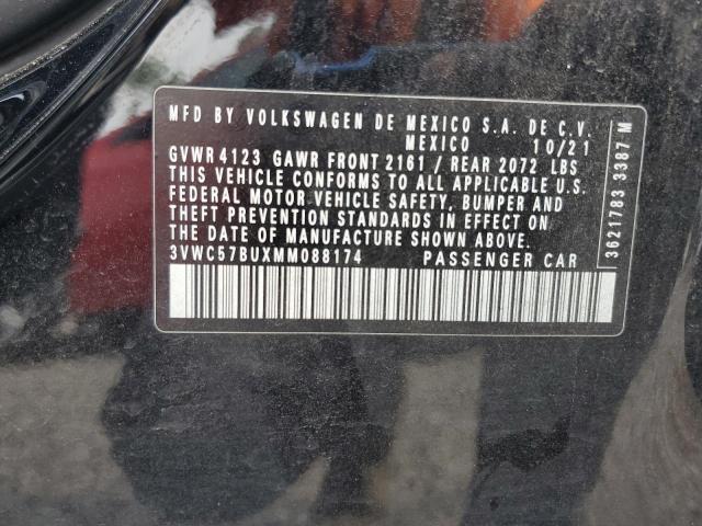 2021 VOLKSWAGEN JETTA S 3VWC57BUXMM088174