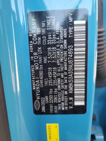 2022 HYUNDAI KONA LIMIT KM8K53A35NU874893