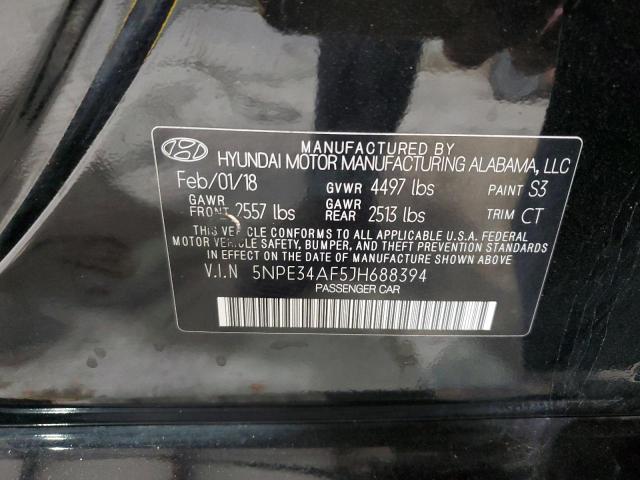 2018 HYUNDAI SONATA SPO #3297877819