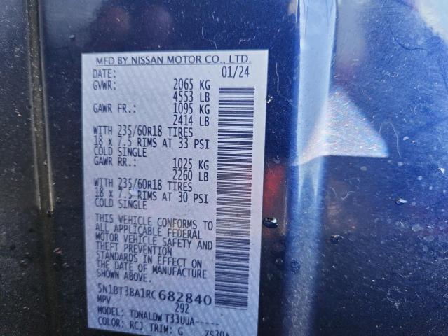 2024 NISSAN ROGUE SV #3284788535