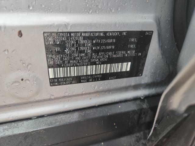 2022 TOYOTA RAV4 XLE P - 4T3B6RFV7NU079913