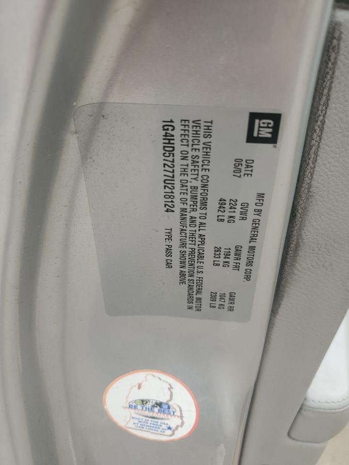 Lot #3269042049 2007 BUICK LUCERNE CXL