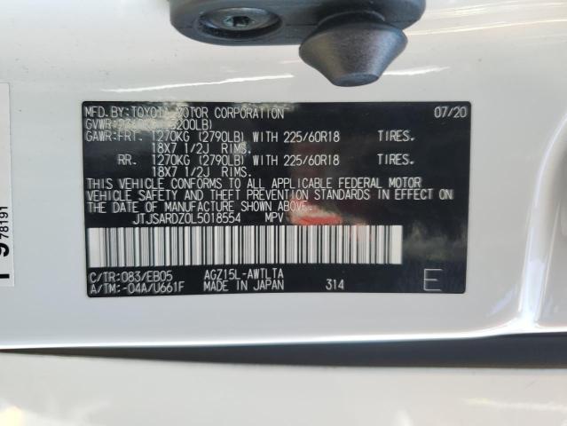 2020 LEXUS NX 300 F S JTJSARDZ0L5018554