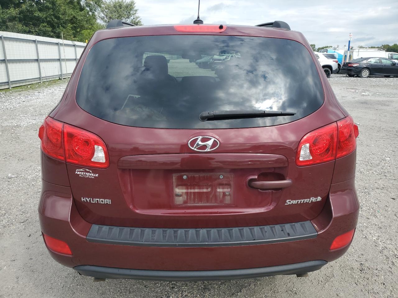Lot #3282579866 2008 HYUNDAI SANTA FE GLS