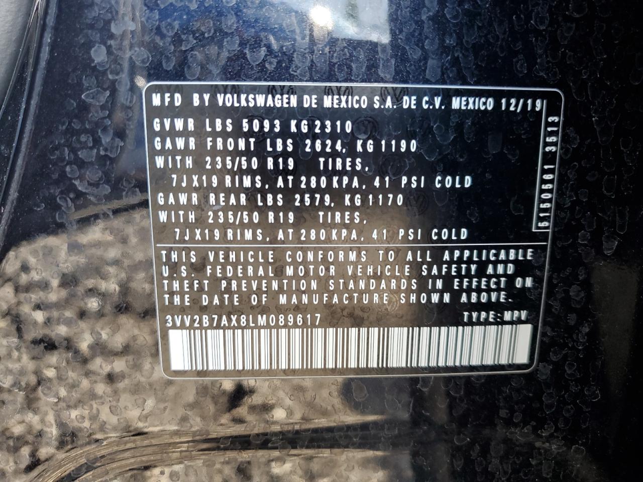 VOLKSWAGEN TIGUAN SE