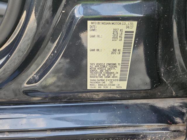 2017 NISSAN ALTIMA 2.5 1N4AL3AP8HC249509