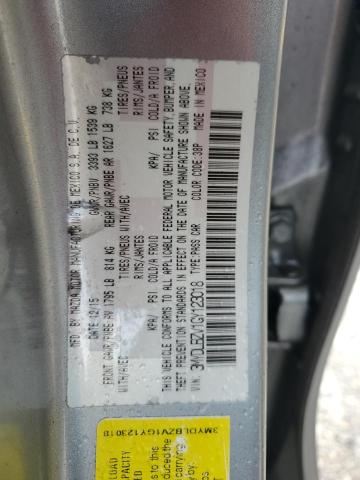 2016 TOYOTA SCION IA 3MYDLBZV1GY123018