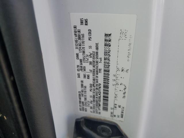 2020 FORD F150 1FTMF1E55LKD77670