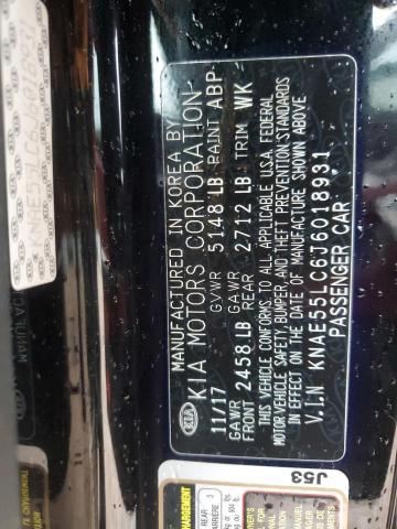 2018 KIA STINGER GT KNAE55LC6J6018931