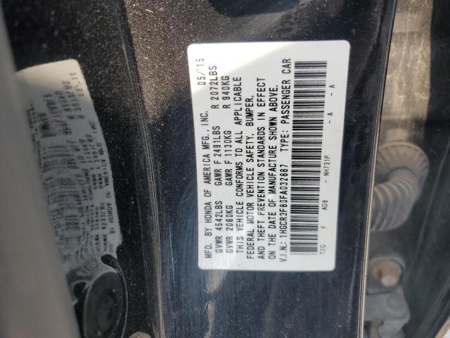2015 HONDA ACCORD EXL - 1HGCR3F80FA032887