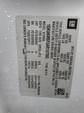 2010 GMC YUKON XL D #3294492505