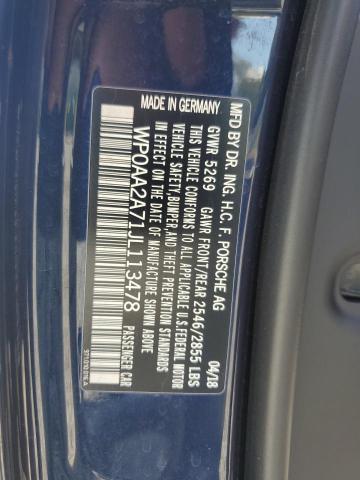 2018 PORSCHE PANAMERA 4 WP0AA2A71JL113478