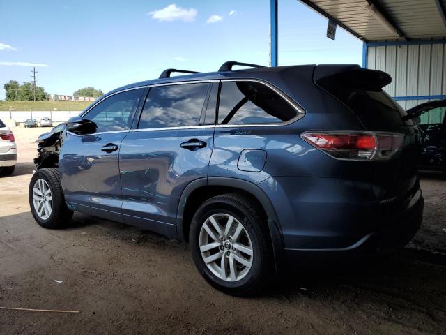 2016 TOYOTA HIGHLANDER LE 5TDBKRFH7GS226676