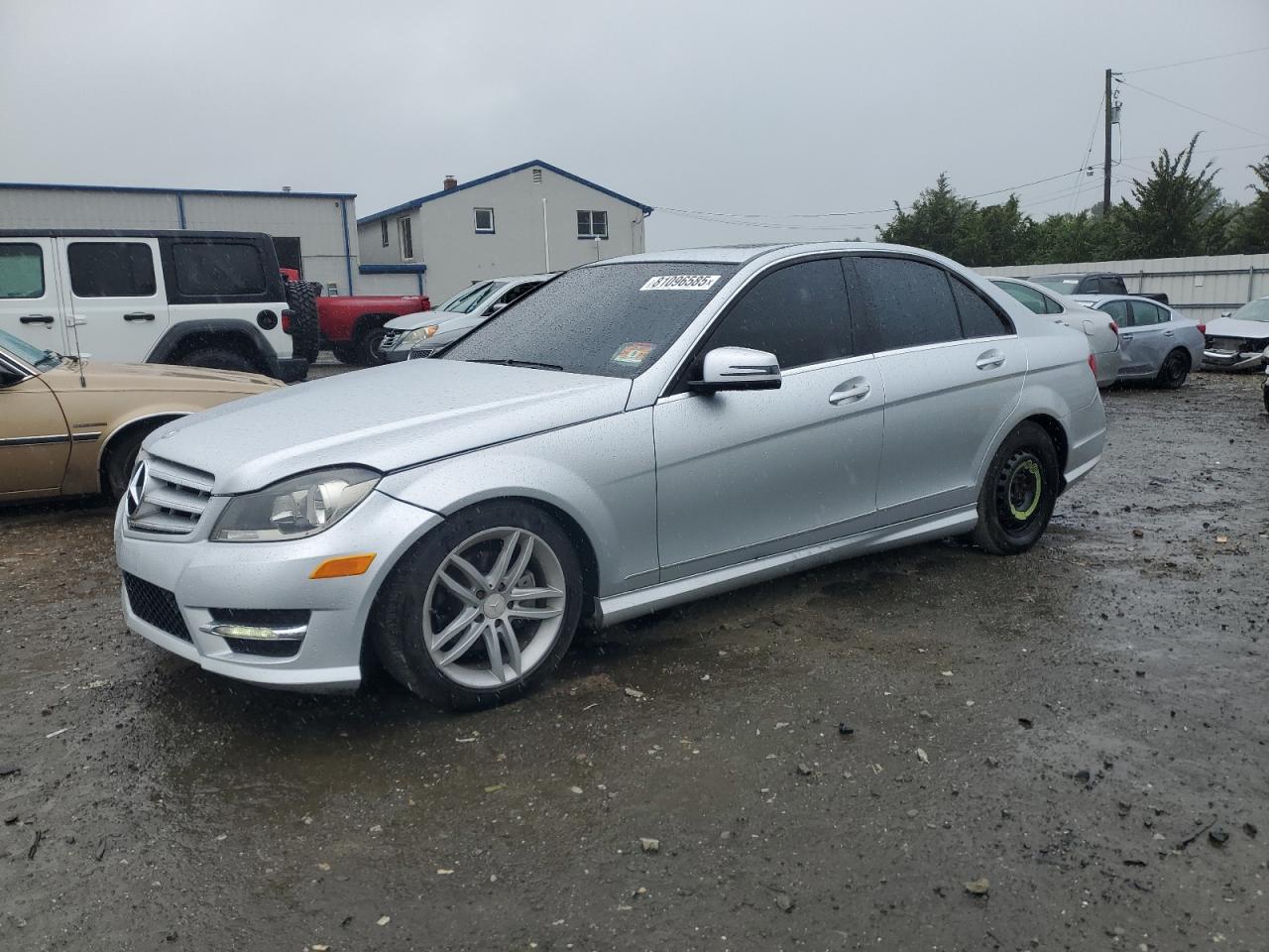Lot #3269993011 2012 MERCEDES-BENZ C 300 4MAT