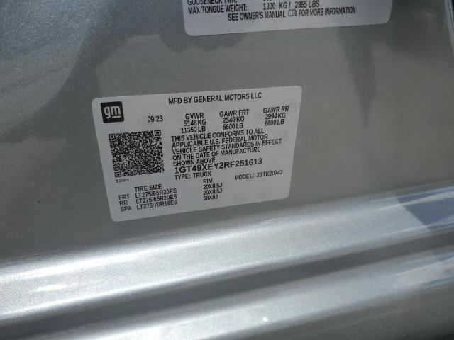 2024 GMC SIERRA K25 1GT49XEY2RF251613