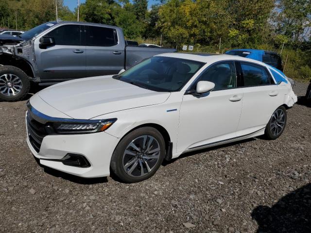 HONDA ACCORD HYB 2022 white  hybrid engine 1HGCV3F57NA002687 photo #1