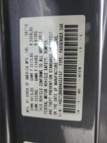 2017 HONDA ACCORD EXL - 1HGCT2B86HA000157