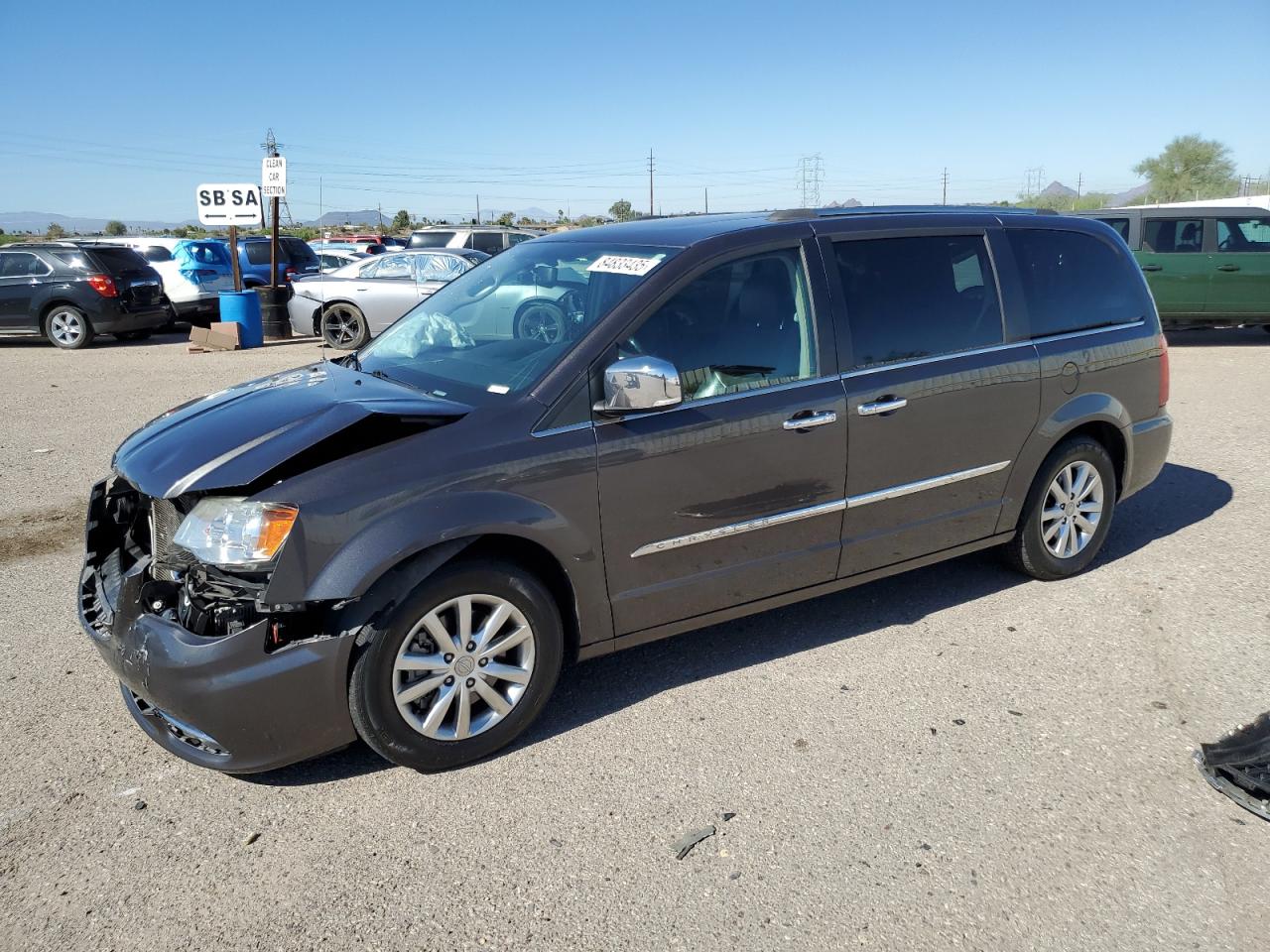 Lot #3298083164 2016 CHRYSLER TOWN & COUNTRY LIMITED PLATINUM