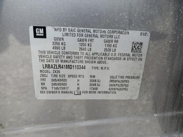 2021 BUICK ENVISION P #3296223422