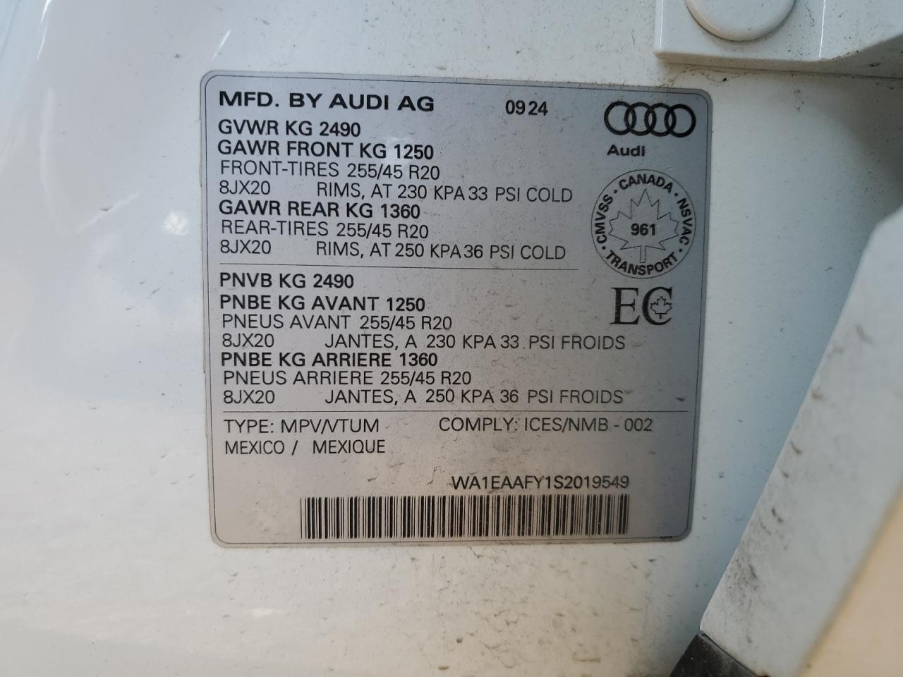 AUDI Q5 PREMIUM PLUS 45