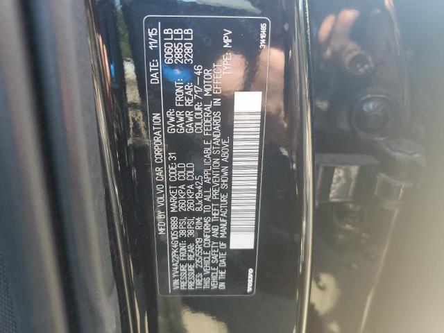 2016 VOLVO XC90 T6 YV4A22PK4G1051889