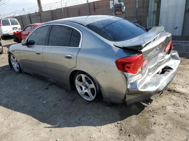 INFINITI G35 2004 silver sedan 4d gas JNKCV51E84M615415 photo #3