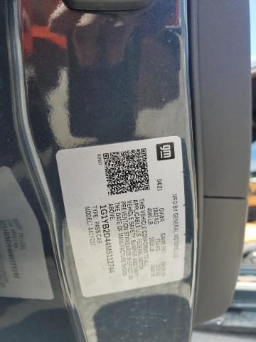 2021 CHEVROLET CORVETTE S 1G1YB2D44M5112744