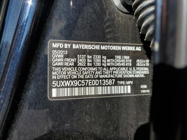 2014 BMW X3 XDRIVE28I - 5UXWX9C57E0D13587
