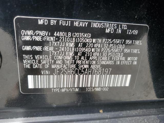 2010 SUBARU FORESTER 2 #3302795964