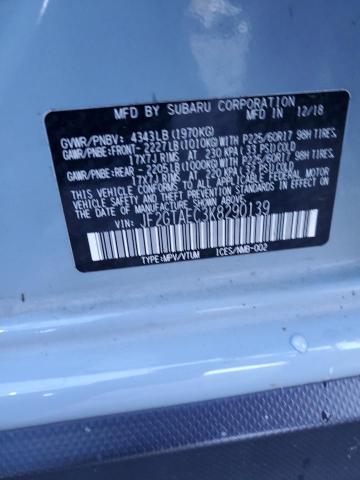 2019 SUBARU CROSSTREK PREMIUM JF2GTAEC3K8290139