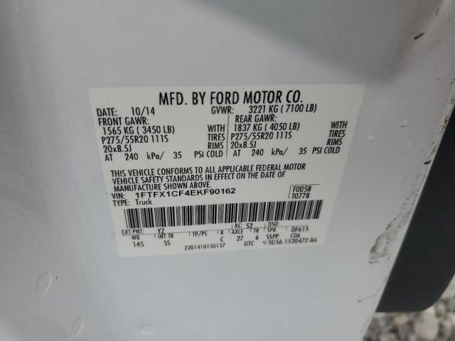 2014 FORD F150 SUPER - 1FTFX1CF4EKF90162