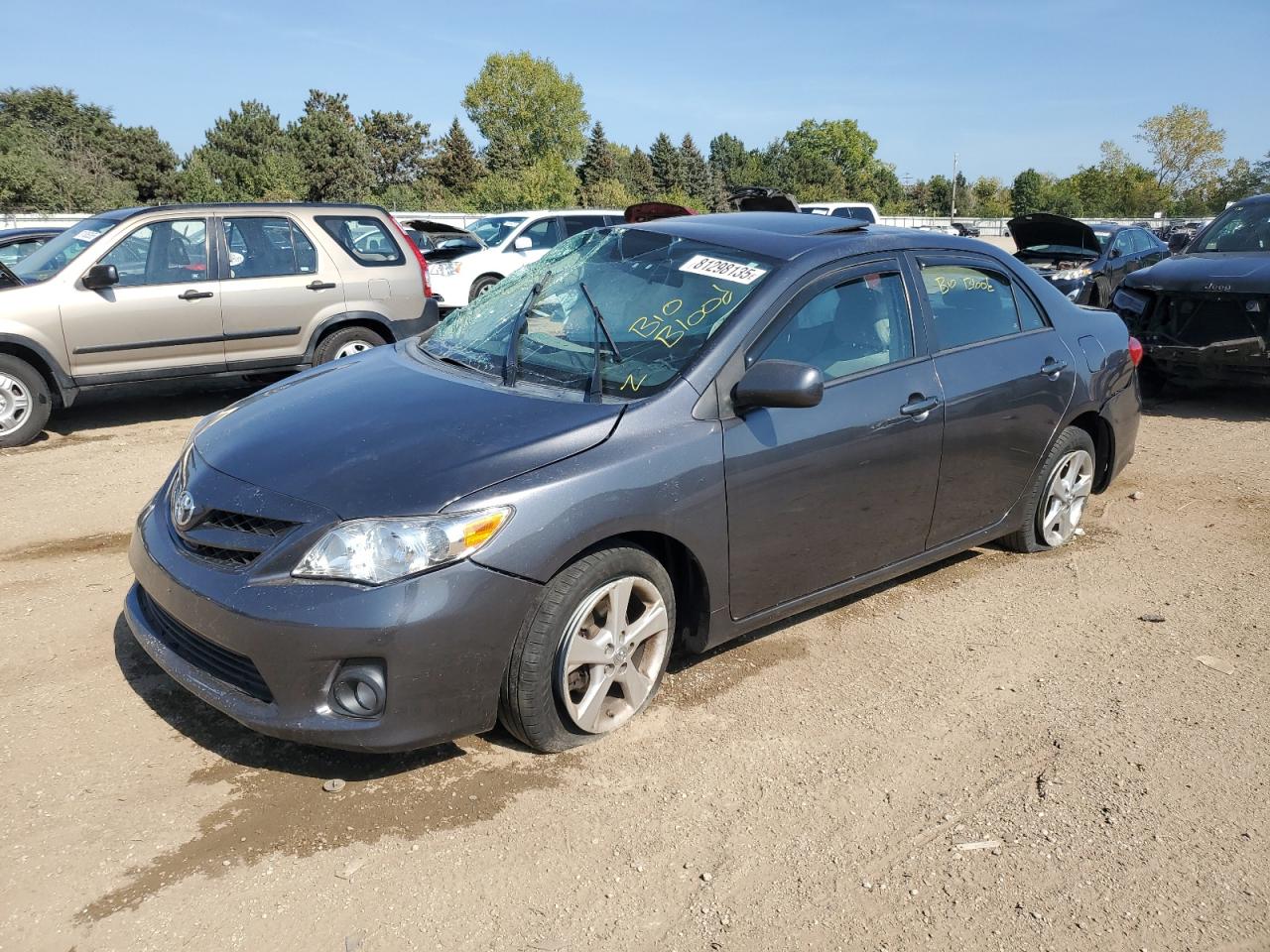 Lot #3285708661 2012 TOYOTA COROLLA BA
