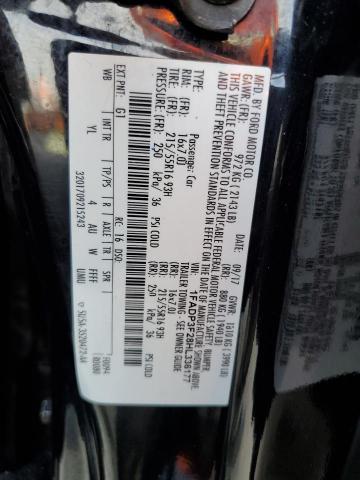 2017 FORD FOCUS SE - 1FADP3F28HL336177