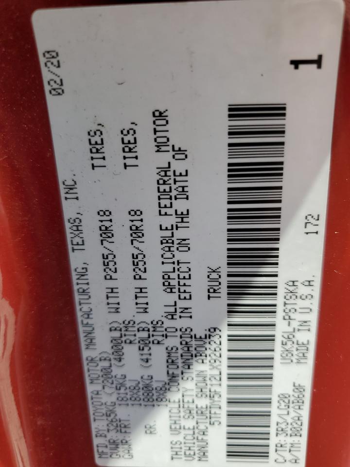 TOYOTA TUNDRA CREWMAX SR5