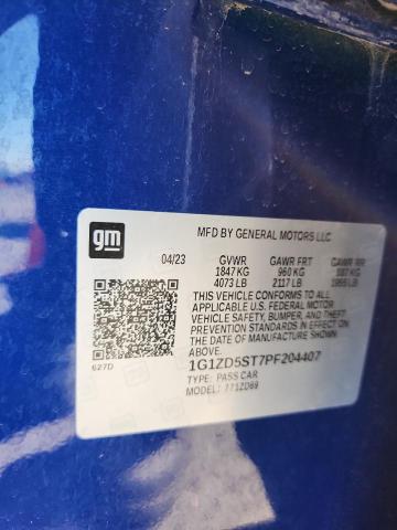 2023 CHEVROLET MALIBU LT #3278910102