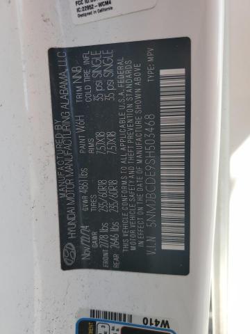 2025 HYUNDAI TUCSON SEL - 5NMJBCDE9SH503468