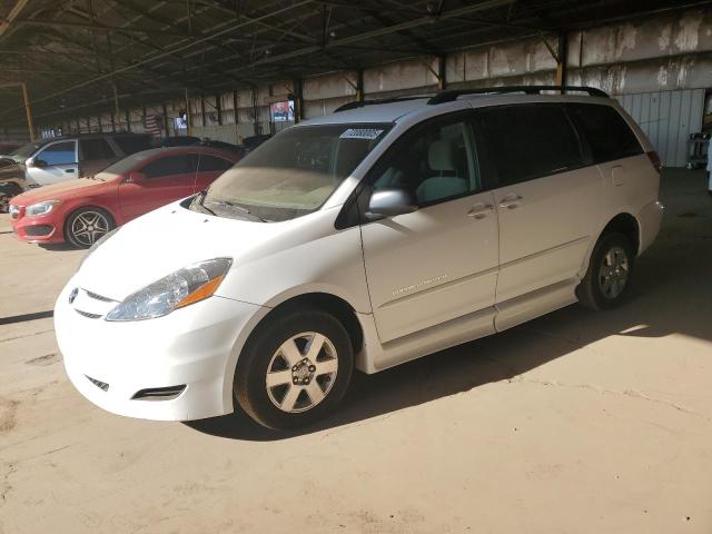 TOYT SIENNA LE 2010 white sports v gas 5TDKK4CC5AS307128 photo #1