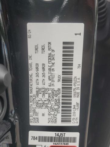 2024 TOYOTA TUNDRA CREWMAX PLATINUM 5TFMA5DB4RX178280